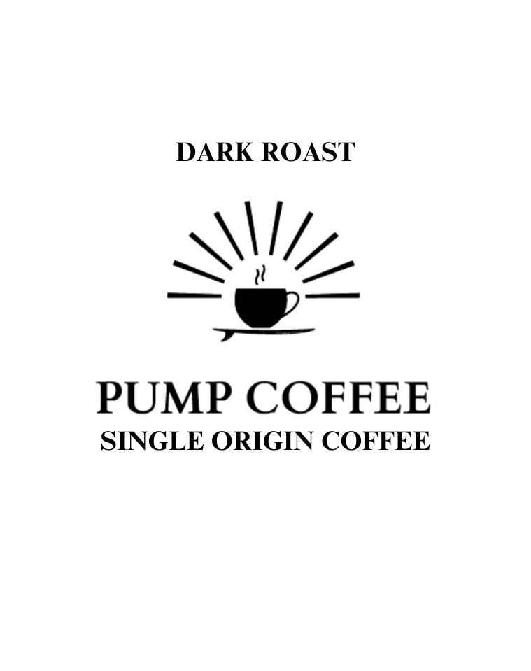 Pump Coffee Dark Roast Coffee (per 1 pounds)